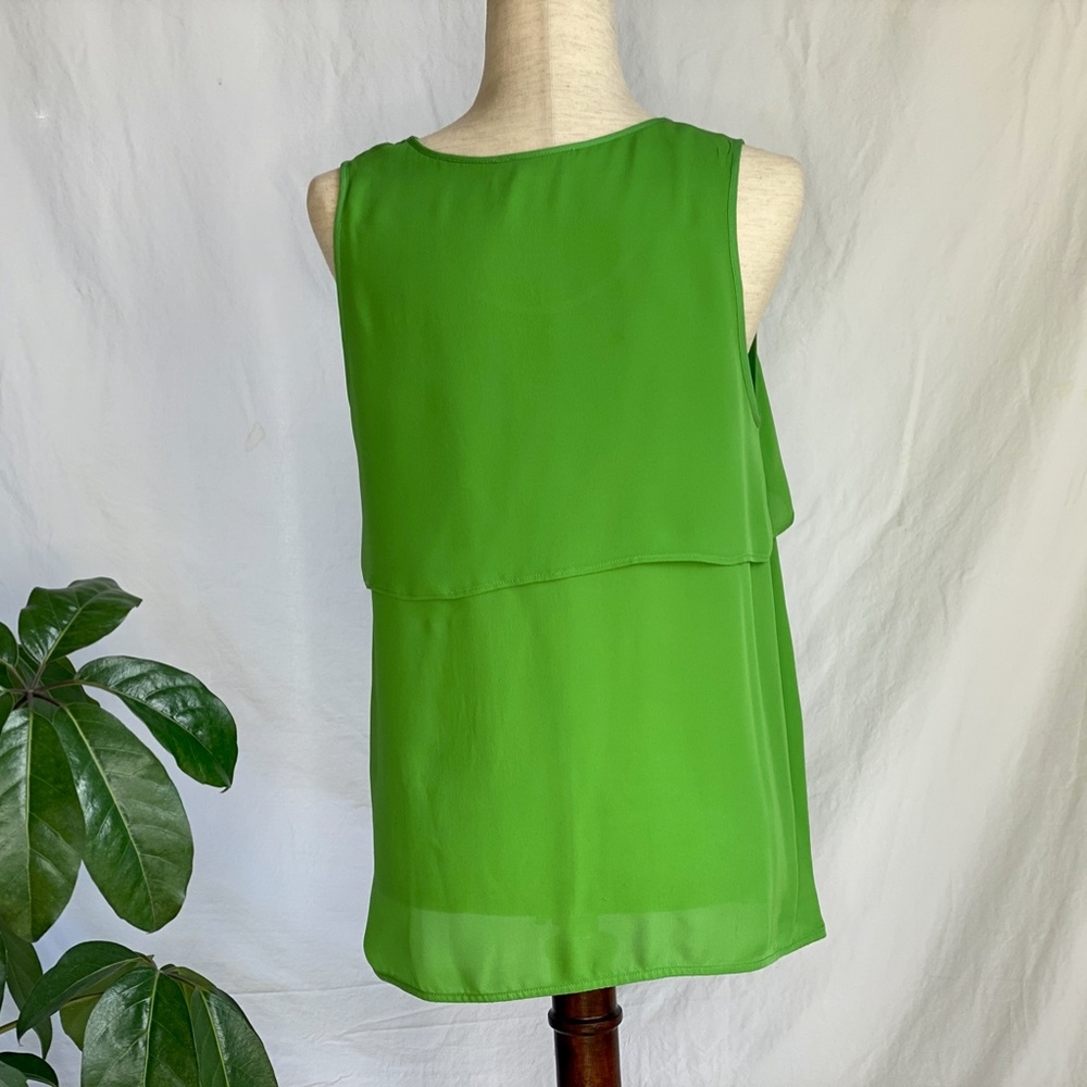 Love Token 100% Silk Tiered Tank Top - Picture 8 of 10